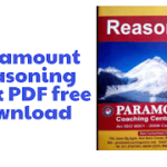 Paramount Reasoning Book PDF free download